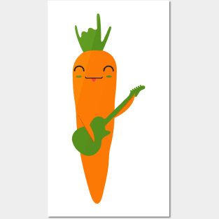 Rock and Roll Carrot Posters and Art